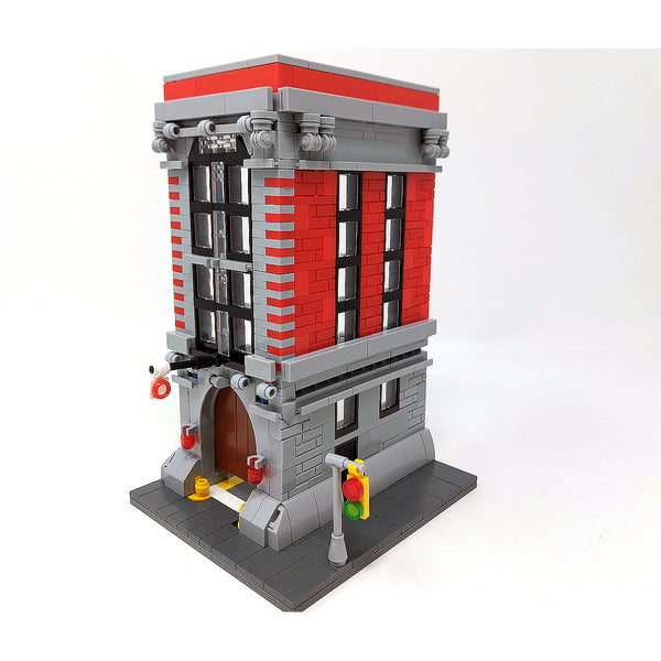 Modbrix 8012 - Geisterjäger Zentrale Feuerwehr Hauptquartier - 455 Klemmbausteine