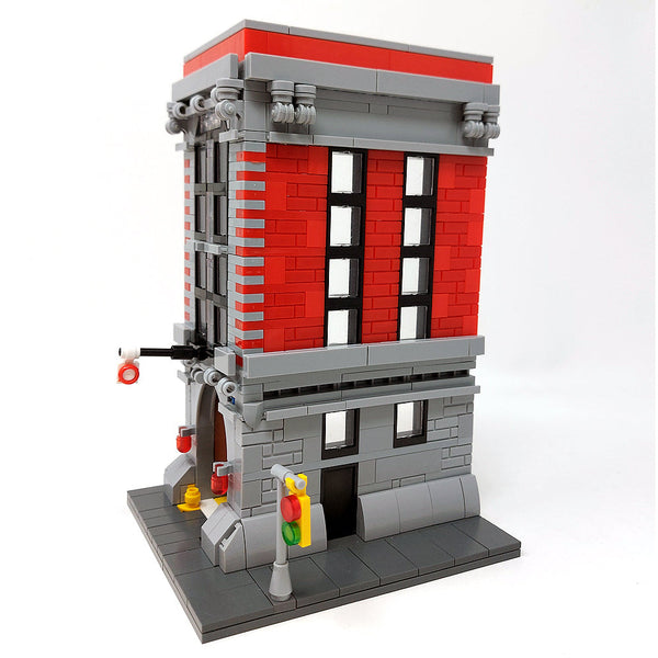 Modbrix 8012 - Geisterjäger Zentrale Feuerwehr Hauptquartier - 455 Klemmbausteine