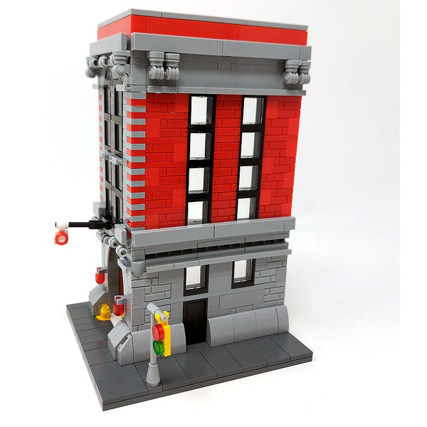 Modbrix 8012 - Geisterjäger Zentrale Feuerwehr Hauptquartier - 455 Klemmbausteine