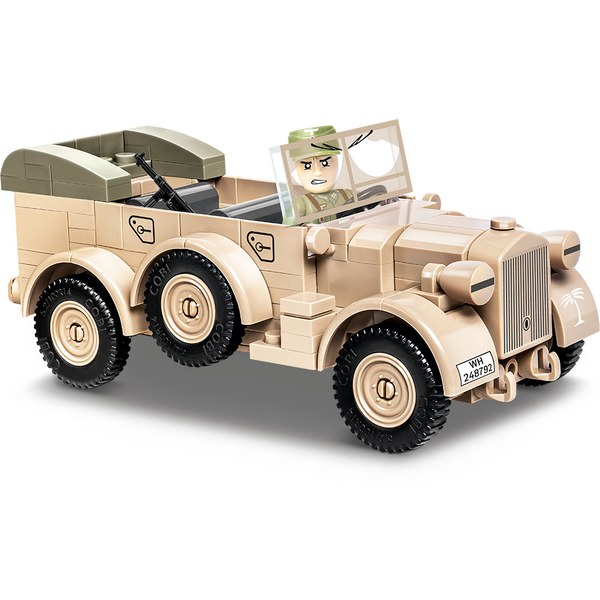 Cobi 2256 - 1937 Horch 901 (KFZ.15) Militärwagen - 178 Klemmbausteine
