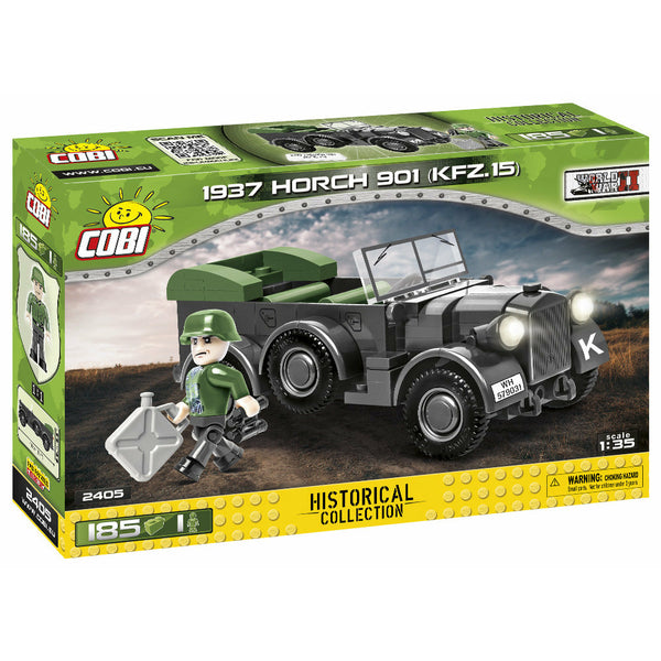 Cobi 2405 - Historical Collection WWII 1937 Horch 901 (Kfz.15)  - 185 Klemmbausteine
