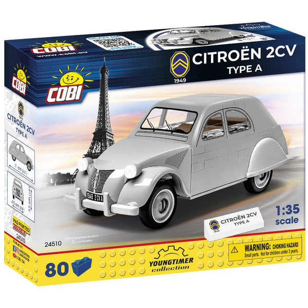 Cobi 24510 - 2CV 1949 Ente - Modellbau Auto - 80 Klemmbausteine