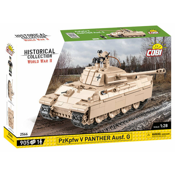 Cobi 2566 - Panther Panzer V  Ausf. G - 905 Klemmbausteine