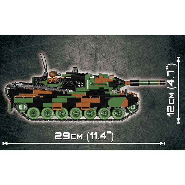 Cobi 2620 - Leopard 2A5 TVM Panzer Kampfwagen - 945 Klemmbausteine