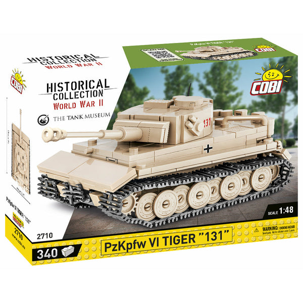 Cobi 2710 - Tiger Panzer 131 WWII PzKpfw V - 340 Klemmbausteine