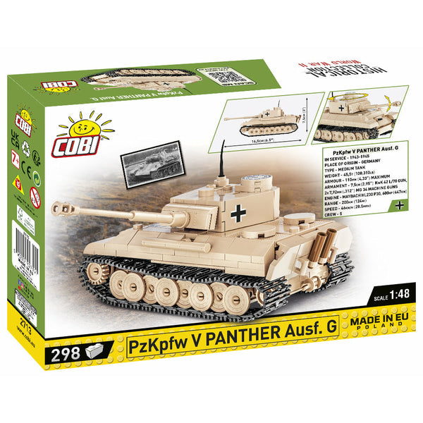 Cobi 2713 - WWII Panzer PzKpfw V Panther Ausf. G - 298 Klemmbausteine