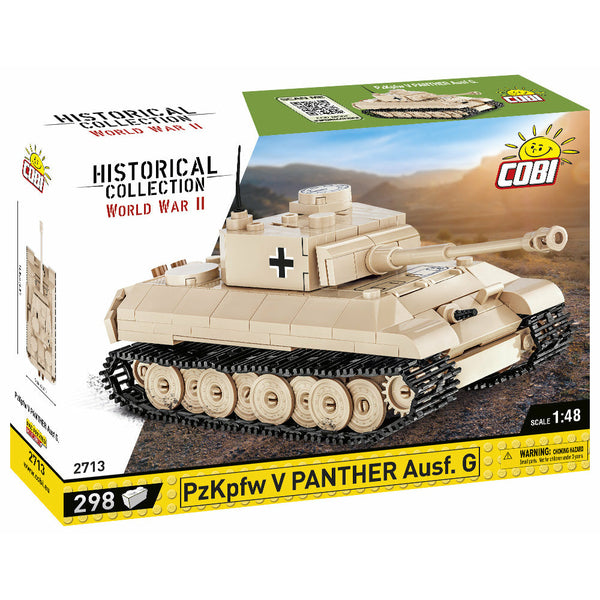 Cobi 2713 - WWII Panzer PzKpfw V Panther Ausf. G - 298 Klemmbausteine
