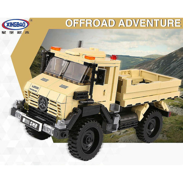 Xingbao 03026 - LKW Universal Motorgerät mit Türen - 490 Klemmbausteine
