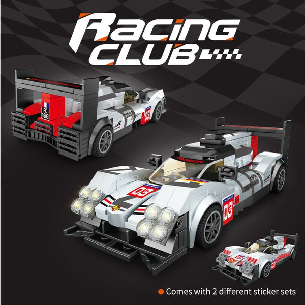 Forange FC1603E - 19er Hybrid Le Mans LMP1 Supersportwagen - 291 Klemmbausteine