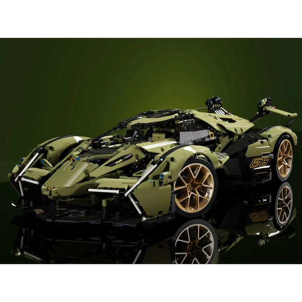 Moyu 88001 -  V12 Vision Gran Tourismo Sportwagen - 2529 Klemmbausteine