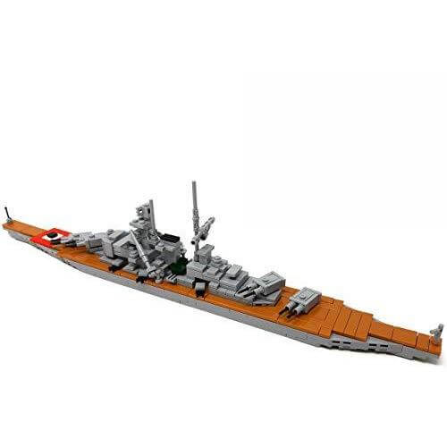 Modbrix - Modellschiff Bismarck - 326 Klemmbausteine