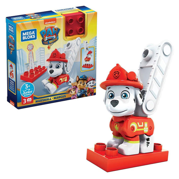 Mega Bloks HDJ30 - Paw Patrol Feuerwehrhund Marshall - 4 x Kombinierbar