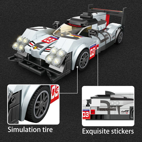 Forange FC1603E - 19er Hybrid Le Mans LMP1 Supersportwagen - 291 Klemmbausteine