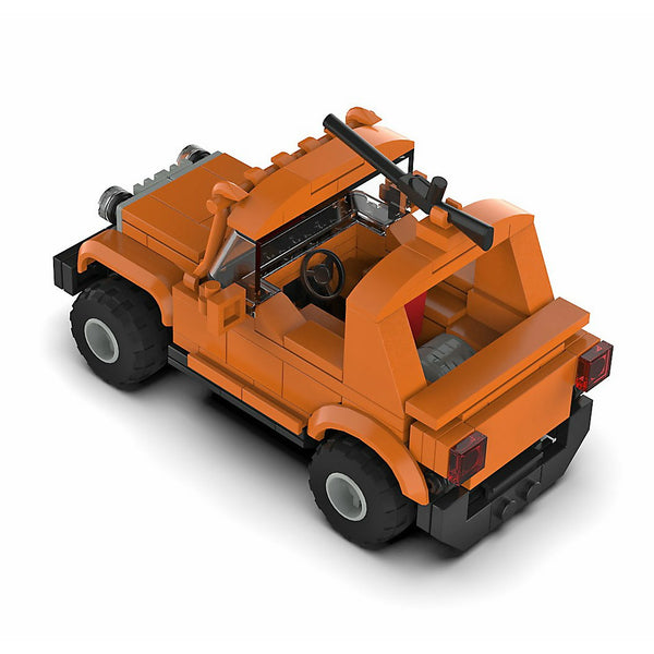 Modrix 9045 - Mask Gator Fahrzeug 2in1 Geländewagen - 167 Klemmbausteine