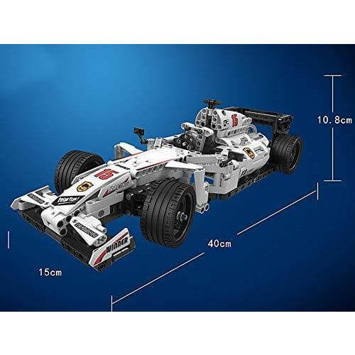 Winner 1132 - Technik F1 RC Rennauto mit Power Function 2,4 Ghz - 729 Klemmbausteine