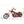 Laden Sie das Bild in den Galerie-Viewer, Winner 1257 - Chopper Motorrad mit Getriebe - 568 Klemmbausteine
