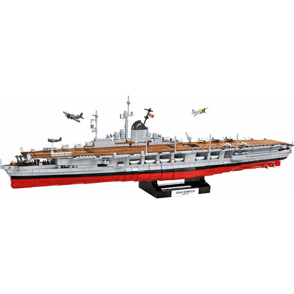 Cobi 4826 - Graf Zeppelin Flugzeugträger Schiff - 3135 Klemmbausteine