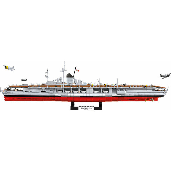 Cobi 4826 - Graf Zeppelin Flugzeugträger Schiff - 3135 Klemmbausteine