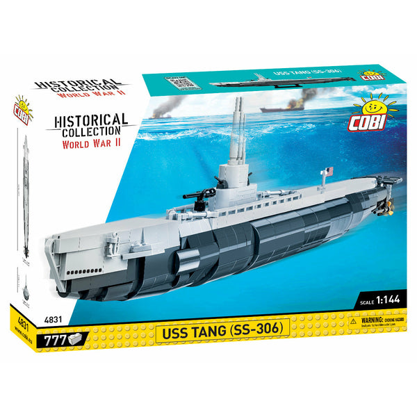 Cobi 4831 - Historical Collection WWII USS TANG SS-306 U-Boot - 777 Klemmbausteine
