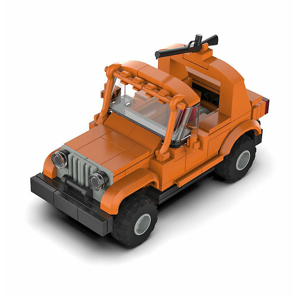 Modrix 9045 - Mask Gator Fahrzeug 2in1 Geländewagen - 167 Klemmbausteine