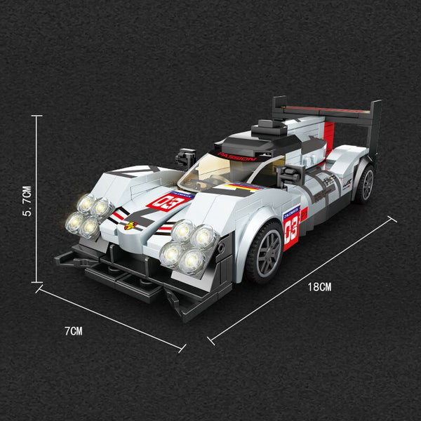 Forange FC1603E - 19er Hybrid Le Mans LMP1 Supersportwagen - 291 Klemmbausteine