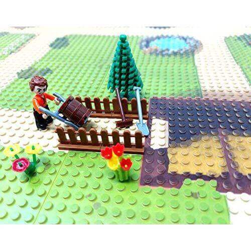 Modbrix 86919 - City Bauernhof Grundplatten und Bauplatten - 25.5 x 25.5 cm