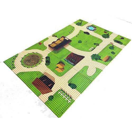 Modbrix 86919 - City Bauernhof Grundplatten und Bauplatten - 25.5 x 25.5 cm