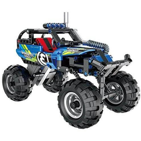 Qihui 5803 - Technik Monstertruck Racer mit Pull Back Motor - 193 Klemmbausteine