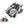 Laden Sie das Bild in den Galerie-Viewer, Qihui 8018 - RC Technik LKW Racing Truck 2,4 Ghz - 379 Klemmbausteine
