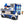 Laden Sie das Bild in den Galerie-Viewer, Cogo 4156 - Polizeiwache mit Polizeiauto, Hubschrauber und Motorrad - 857 Bauteile
