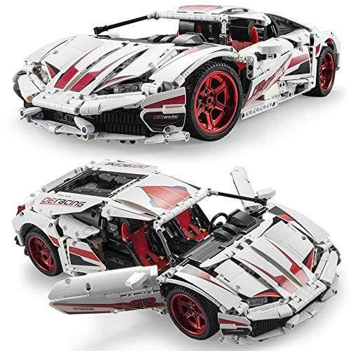 Cada 61018 - LP610 Technik Racing Sportwagen - 1696 Klemmbausteine