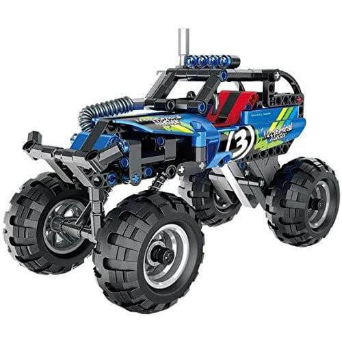 Qihui 5803 - Technik Monstertruck Racer mit Pull Back Motor - 193 Klemmbausteine