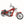 Laden Sie das Bild in den Galerie-Viewer, Winner 1257 - Chopper Motorrad mit Getriebe - 568 Klemmbausteine

