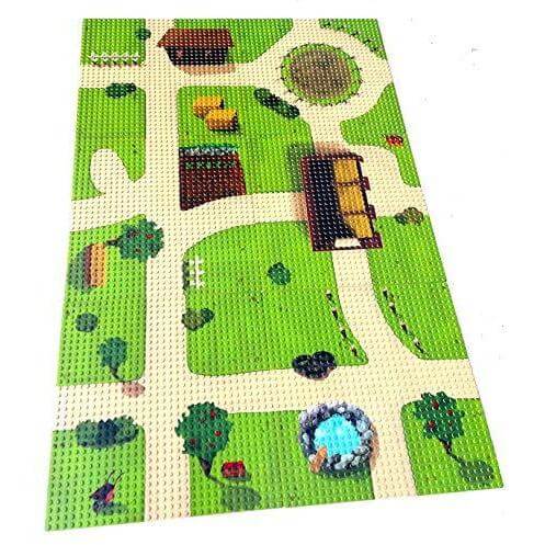 Modbrix 86919 - City Bauernhof Grundplatten und Bauplatten - 25.5 x 25.5 cm