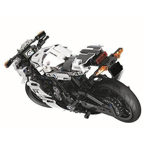Winner 1258 - Technik Rennmaschine Motorrad - 716 Klemmbausteine