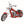Laden Sie das Bild in den Galerie-Viewer, Winner 1257 - Chopper Motorrad mit Getriebe - 568 Klemmbausteine
