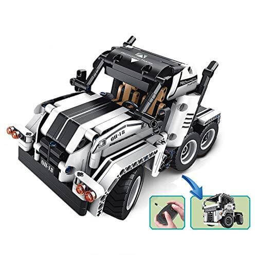 Qihui 8018 - RC Technik LKW Racing Truck 2,4 Ghz - 379 Klemmbausteine