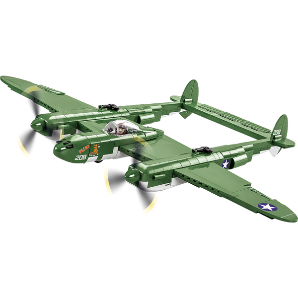 Cobi 5726 - Historical Collection WWII Lockheed P-38 H Lightning - 545 Klemmbausteine