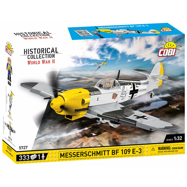 Cobi 5727 - Messerschmitt BF-109 E-3 Jagdflugzeug - 333 Klemmbausteine