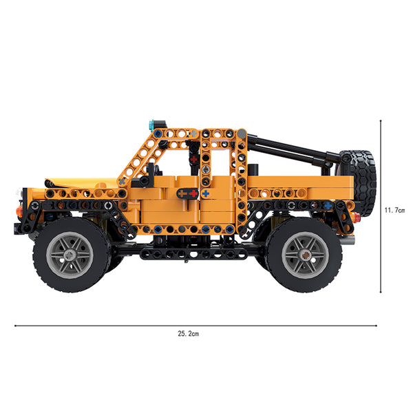 Cogo 5800 - Technik Bausteine Auto F150 Raptor - 491 Klemmbausteine