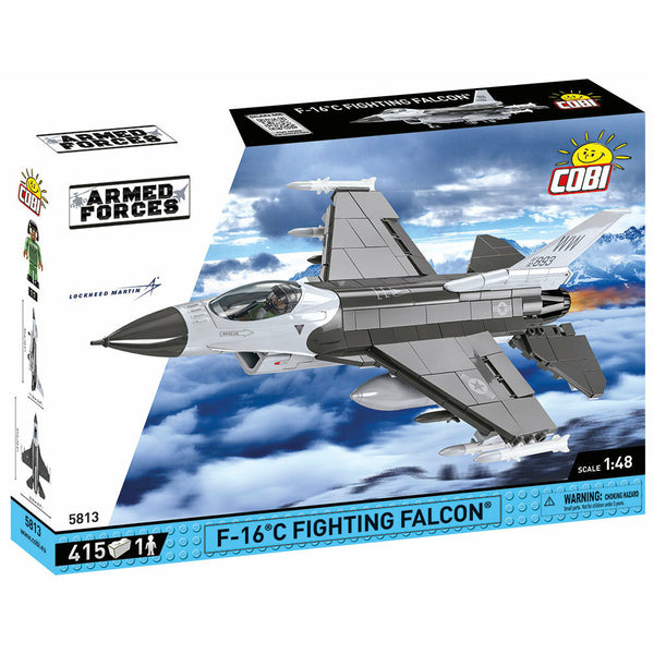 Cobi 5813 - F-16C Falcon Kampfjet - 415 Klemmbausteine