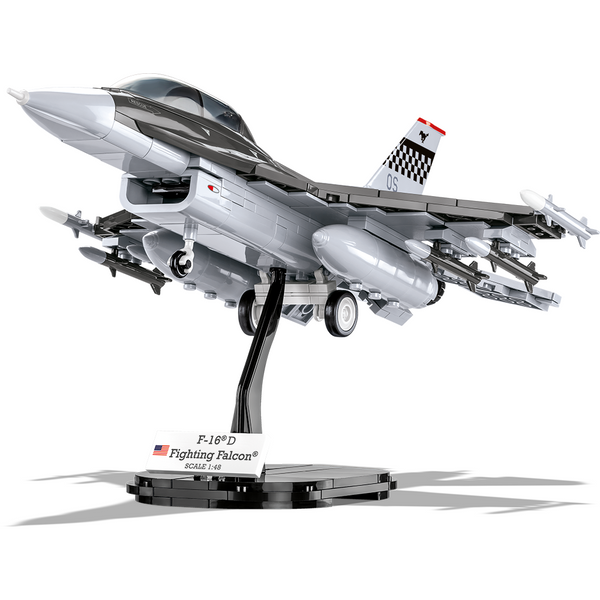 Cobi 5815 - F-16 D Kampfjet Falcon Kampfflugzeug - 410 Klemmbausteine