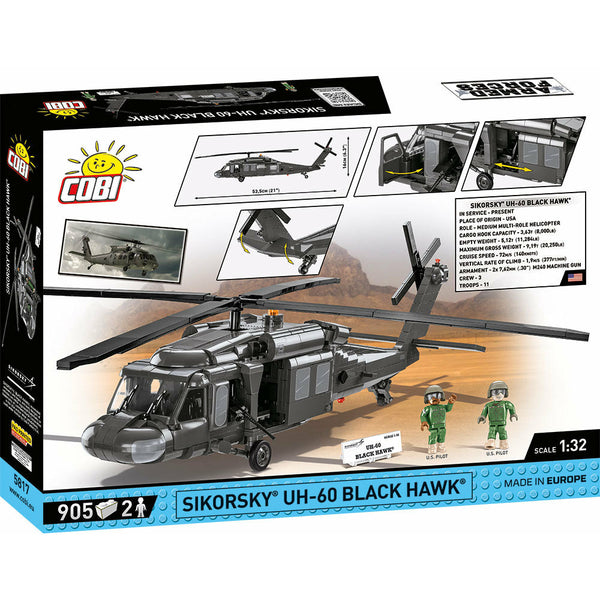 Cobi 5817 - UH-60 Black Hawk Hubschrauber - 905 Klemmbausteine