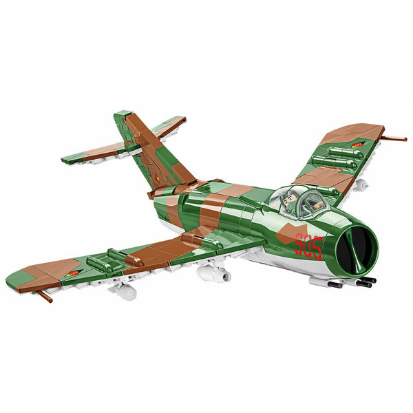 Cobi 5825 - DDR Luftwaffe  LIM 5 MIG 17F Flugzeug - 575 Klemmbausteine