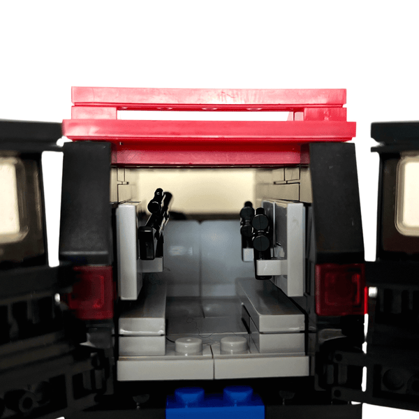 Modbrix 8025 - A-Team Van GMC Vandura - Minifig Scale - 251 Klemmbausteine