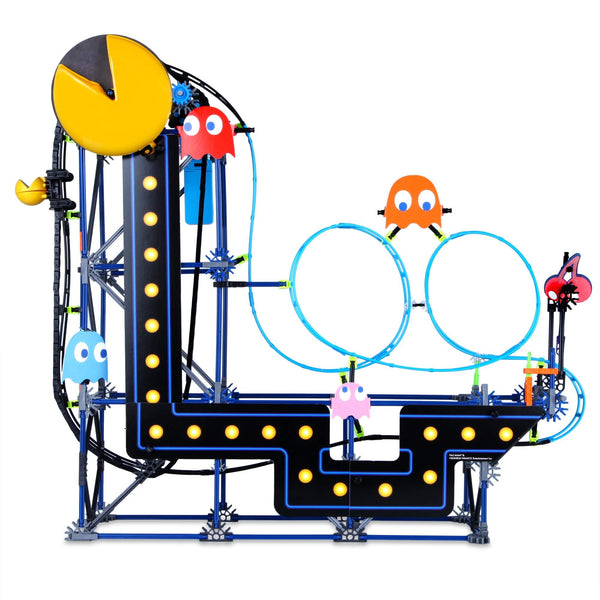 Knex 15288 - Pac-Man Technik Achterbahn Motorbetrieben - 431 Klemmbausteine