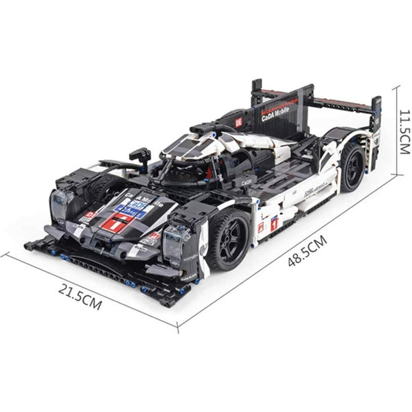 Cada C61016 - Technik Auto 19er Hybrid Tourenwagen - 1586 Klemmbausteine
