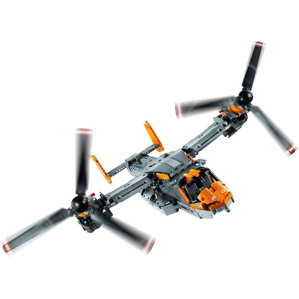 Jack 61113 - Technik Flugzeug V22 - 1725 Klemmbausteine