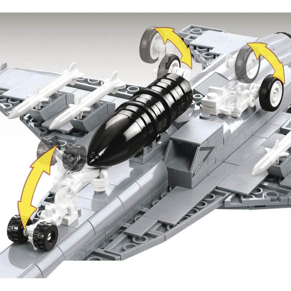 Cobi 5805 - Top Gun Super Hornet Flugzeug - 580 Klemmbausteine