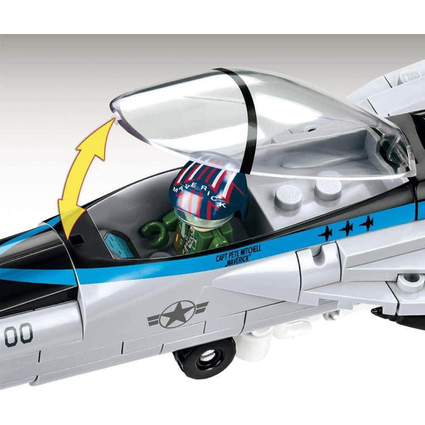 Cobi 5805 - Top Gun Super Hornet Flugzeug - 580 Klemmbausteine